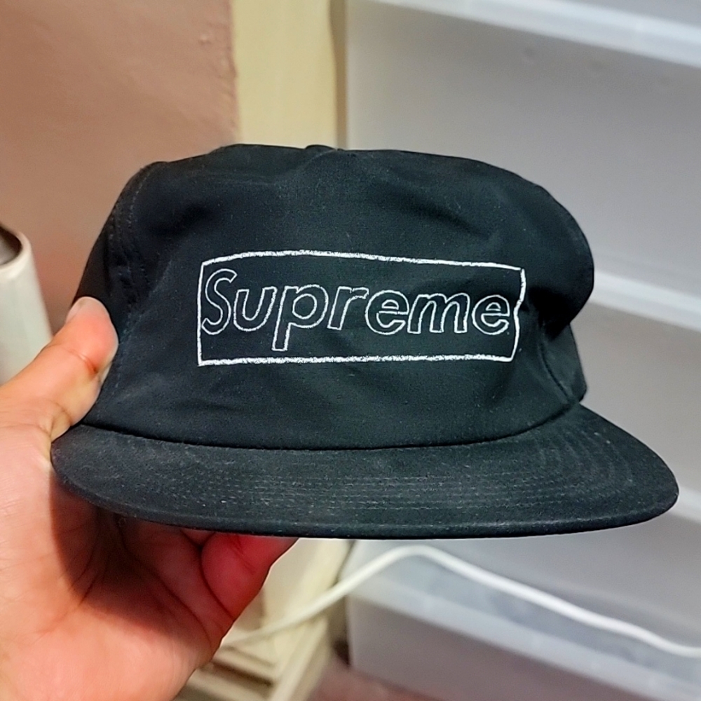 Supreme chalk logo 5 panel